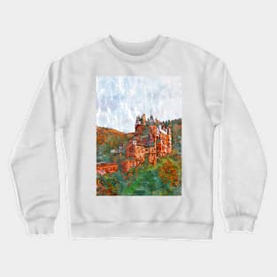 German Castle Vintage. For Vintage Castle Lovers. Crewneck Sweatshirt